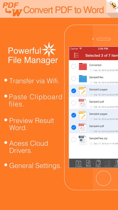 PDF to Word Pro - Convert PDF to Word Converter Screenshot 3