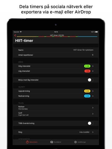 Seconds Interval Timer screenshot 4