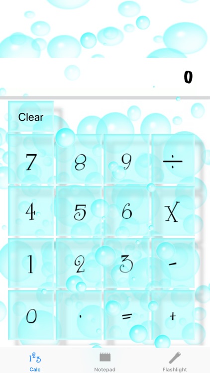 Aqua Bubbles Calculator PLUS