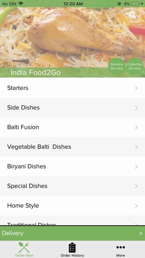 India Food2Go(圖1)-速報App