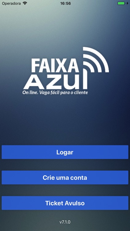 Faixa Azul
