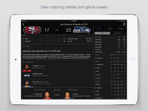 Yahoo Sports: Scores and News screenshot 4