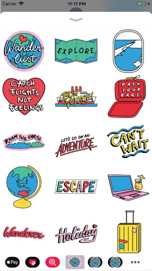 Wanderlust- Travel Stickers(圖1)-速報App