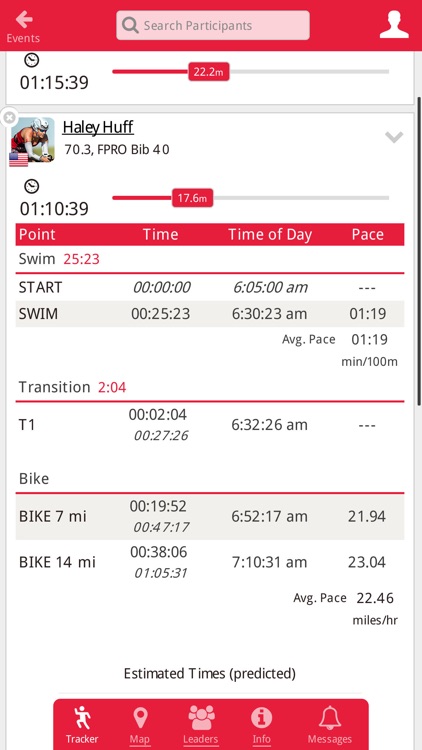 IRONMAN Tracker