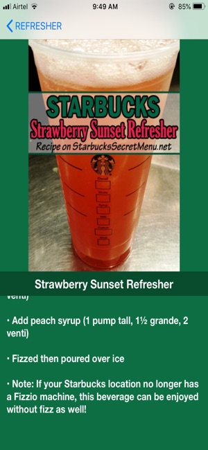 Recipes for Starbucks(圖3)-速報App