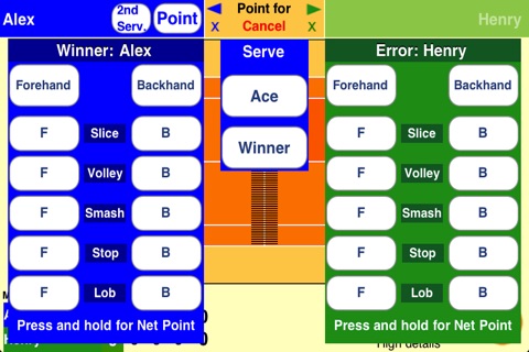 My Visual Tennis Tracker screenshot 3