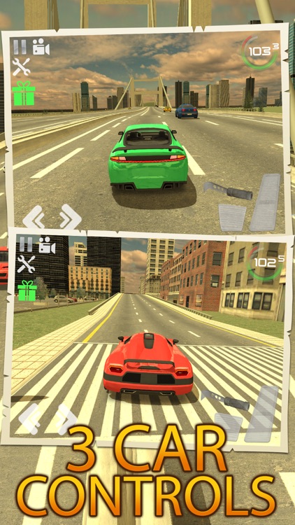 Traffic Sport Car Driving Sim screenshot-4