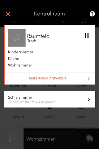 Teufel Raumfeld screenshot 2