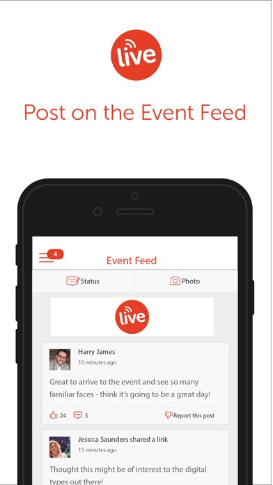 Live - Event App Portal screenshot 2