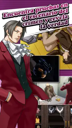 Screenshot 2 Ace Attorney INVESTIGATIONS iphone