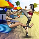 Volleyball Beach Girls Fight