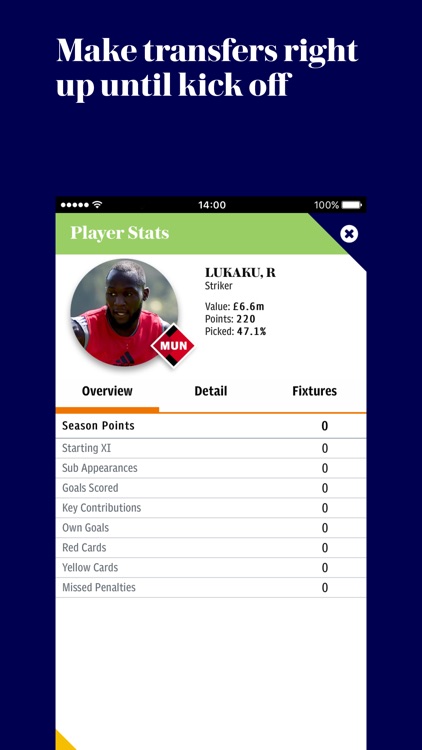 TFF: Pick and manage your Fantasy Football Team screenshot-4