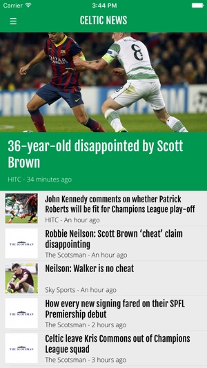 FN365 - Celtic News Edition(圖2)-速報App