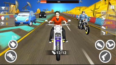 Extreme Bike Fight Race 3D screenshot 3