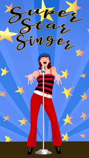 I Am A Super Star Singer Stickers