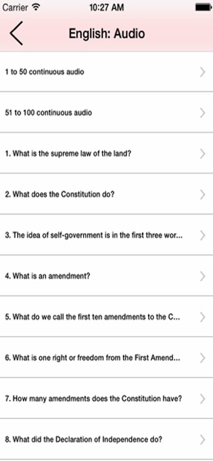 USA EXAMEN DE NATURALIZACION(圖2)-速報App