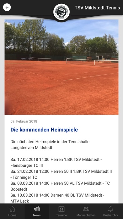 TSV Mildstedt Tennis screenshot 2