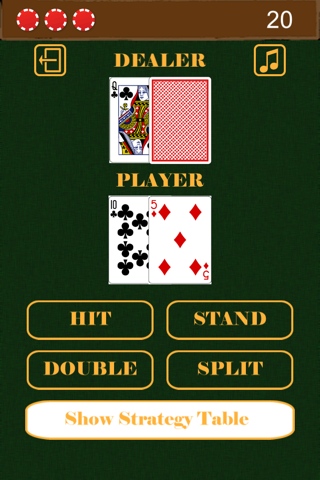 Blackjack Basic Strategy Practice - náhled