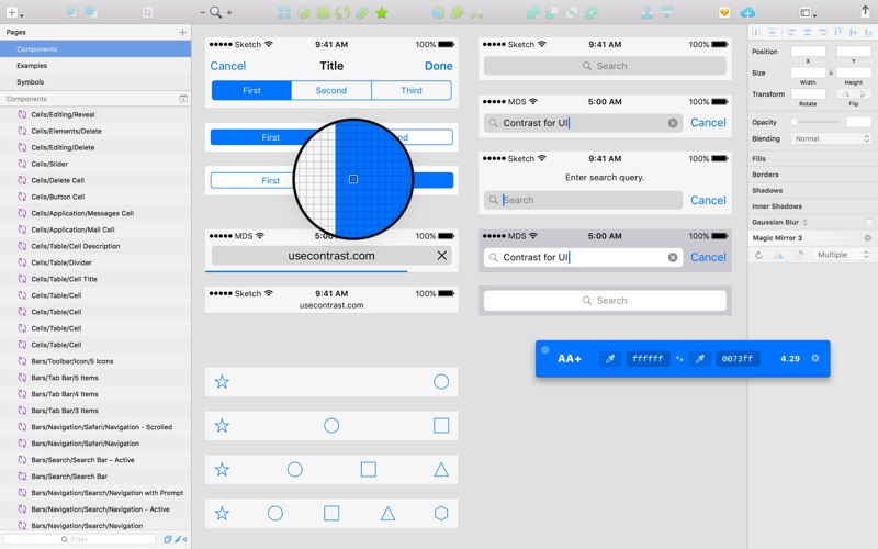 Contrast — Color Accessibility