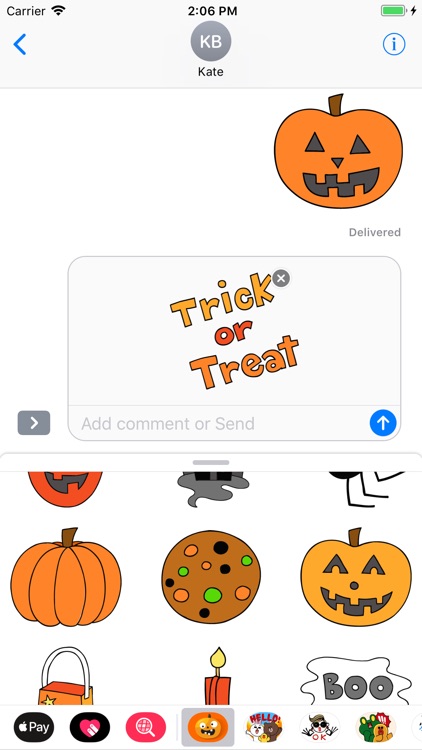 Happy Halloween Scary Sticker