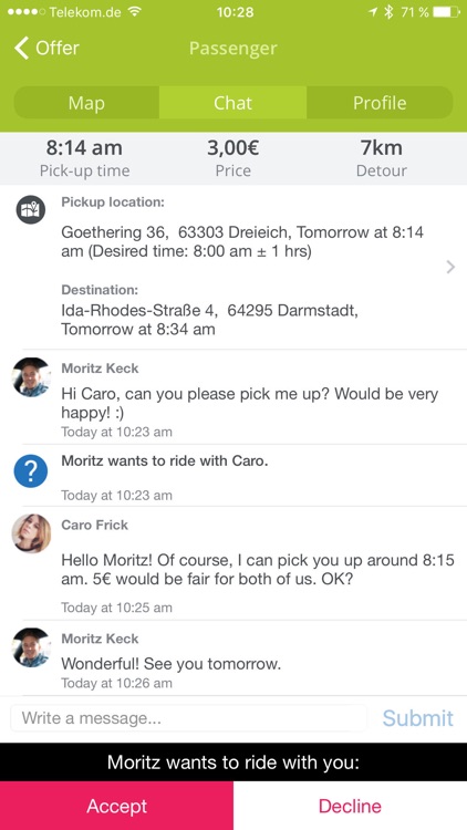 flinc - Ridesharing screenshot-5