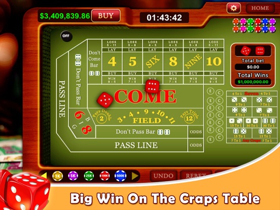 Craps - Casino Style! screenshot