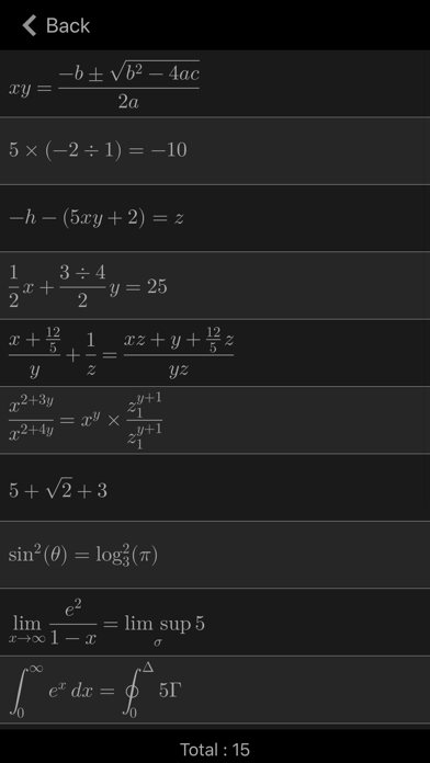 Latex Equation Editor screenshot 3