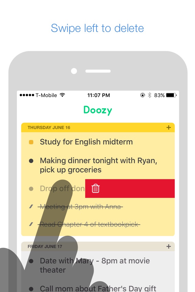 Doozy - Daily To Do's screenshot 3