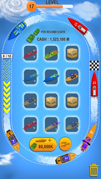 Merge Boats Idle Ships Clicker screenshot-3