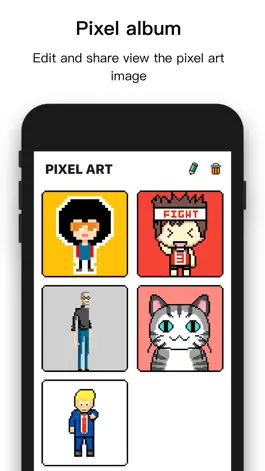 Game screenshot PIXO - Pixel Art Editor apk