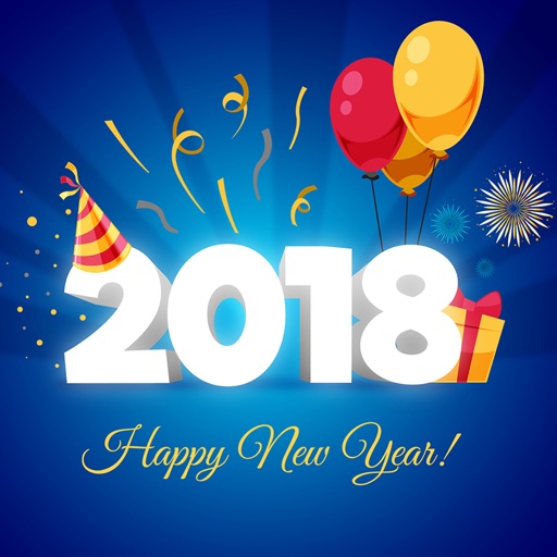 New Year Photo Frames Collage
