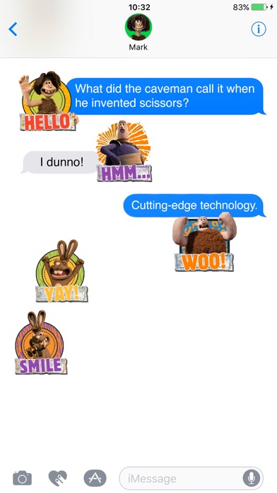 Early Man Stickers screenshot 2