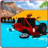 Water Jeep Floating 3d