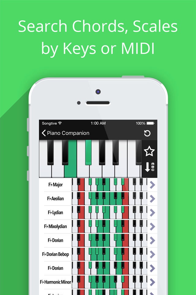 Piano Companion PRO: chords screenshot 2