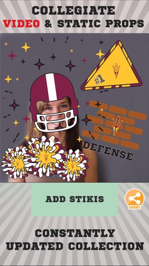 Arizona State Sun Devils Animated Selfie Stickers(圖2)-速報App