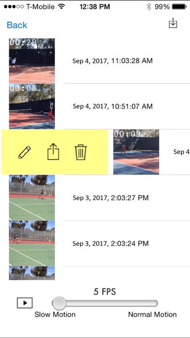tennis swingcam screenshot 3