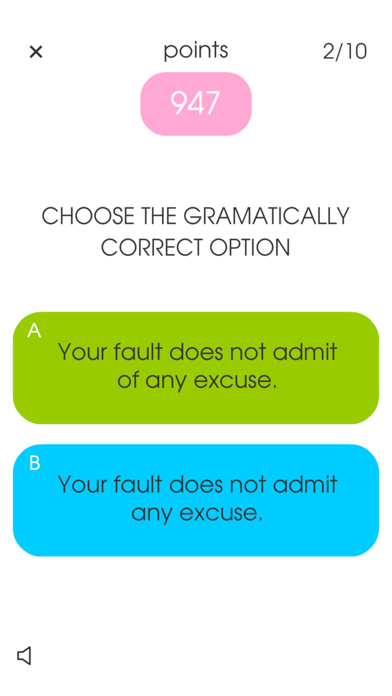 My English Grammar Test PRO Screenshots