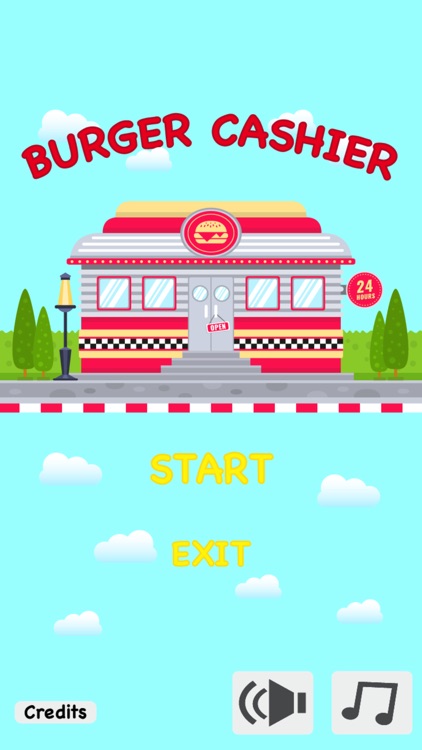 Burger Cashier Fast food game