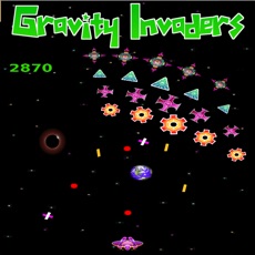 Activities of Gravity Invaders in space