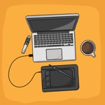 Graphic Design Art Stickers