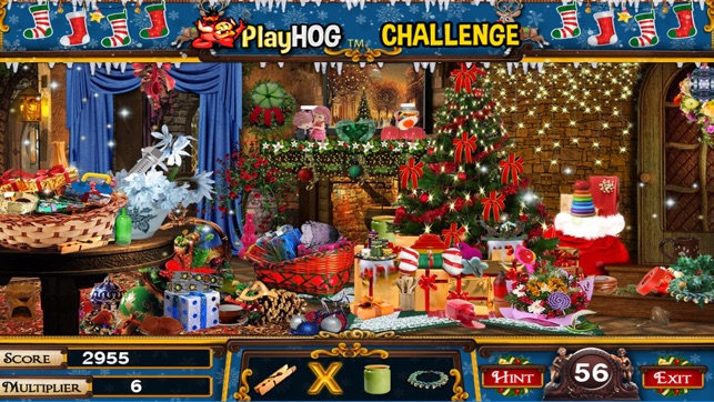 Golden Christmas Hidden Object(圖2)-速報App