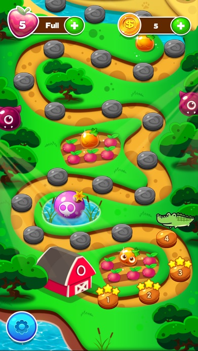 Fruits Blizzard Match 3 Game screenshot 2