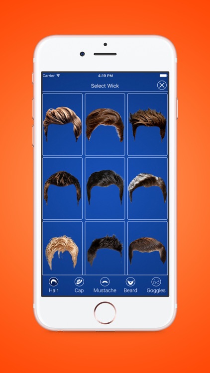 Man Style Photo Editor - Beard, Mustache, Sunglass