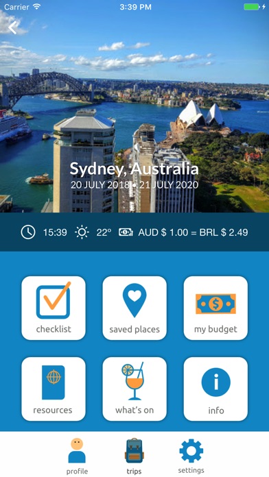 MyTravelApp screenshot 3