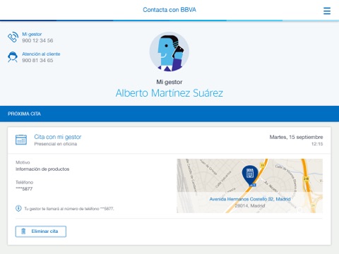 BBVA España para iPad screenshot 3