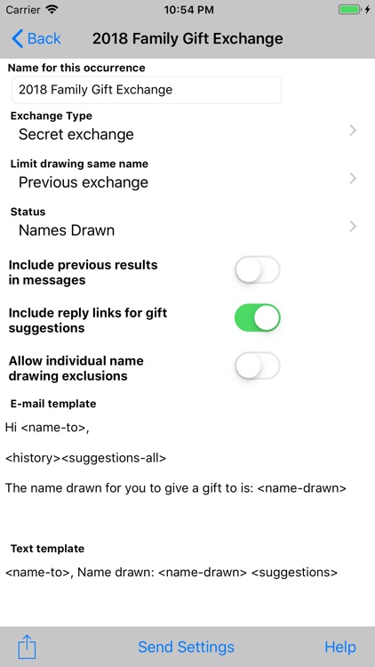 Gift Exchange Mobile screenshot-4