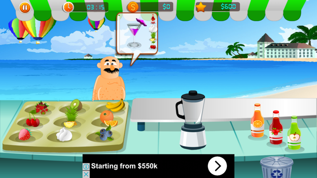 Fruit Juice Maker - Smoothie Games