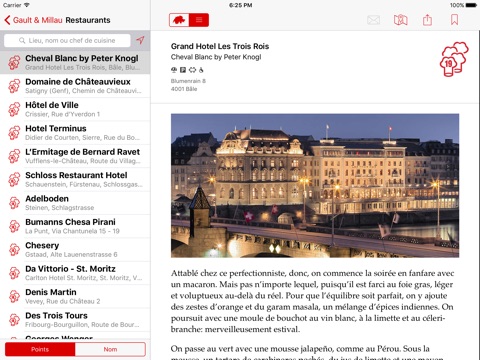 GaultMillau Guide Schweiz 2018 screenshot 4