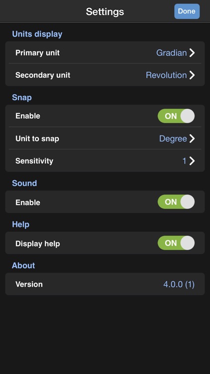 Protractor 1: Angle Converter screenshot-3