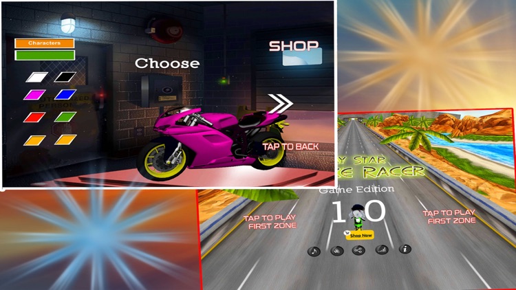 Insane Moto Bike Race screenshot-4